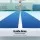 Everfit 6m x 1m Inflatable Air Track Mat - 20cm Thick, Anti-Slip, Blue & White, Portable Gymnastics & Workout Companion