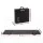 Everfit Folding Gymnastics Mat 181 cm x 61 cm x 5 cm Portable 3‑Fold Tumbling Mat Black Durable Cover