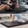 Everfit Folding Gymnastics Mat 181 cm x 61 cm x 5 cm Portable 3‑Fold Tumbling Mat Black Durable Cover