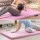 Everfit 181cm x 61cm x 5cm Folding Gymnastics Mat Portable 3-Fold Tumbling Mat Pink for Home Fitness