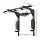 Everfit Multi Gym Station: Durable Carbon Steel Pull Up Bar & Dip Station, 150kg Capacity, Black/Red