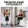 Everfit Multi Gym Station: Durable Carbon Steel Pull Up Bar & Dip Station, 150kg Capacity, Black/Red