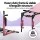 Everfit Multi Gym Station: Durable Carbon Steel Pull Up Bar & Dip Station, 150kg Capacity, Black/Red