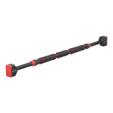 Everfit Telescopic Pull Up Bar 70CM-95CM – Adjustable Doorway Chin Up Bar with 300KG Support & Safety Lock