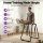 Everfit Dip Station Parallel Bars 250kg Heavy Duty Callisthenics Home Gym Stand with Hanging Rings and Training Straps