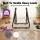Everfit Dip Station Parallel Bars 250kg Heavy Duty Callisthenics Home Gym Stand with Hanging Rings and Training Straps