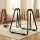Everfit Dip Station Parallel Bars 250kg Heavy Duty Callisthenics Home Gym Stand with Hanging Rings and Training Straps