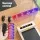 Everfit Electric Walking Pad Treadmill 360mm Pink, Foldable Under Desk, 1-10km/h, Bluetooth, No Assembly