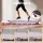 Everfit Pink Electric Walking Pad - Under Desk Treadmill with 3 Incline Levels, Remote Control, and Bluetooth App