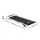 Everfit Compact Electric Walking Pad Treadmill, 3-Level Incline, Bluetooth Control, 380mm Wide, White, Home Office Gym