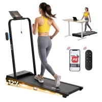 Everfit 3-in-1 Walking Pad Treadmill 2.5HP Foldable Under Desk 12% Incline Bluetooth App Control 90x38cm
