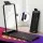Everfit 3-in-1 Walking Pad Treadmill 2.5HP Foldable Under Desk 12% Incline Bluetooth App Control 90x38cm