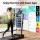 Everfit 3-in-1 Walking Pad Treadmill 2.5HP Foldable Under Desk 12% Incline Bluetooth App Control 90x38cm
