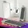 Everfit 3-in-1 Walking Pad Treadmill 2.5HP Foldable Under Desk 12% Incline APP Control 90x38cm Belt 110kg
