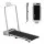 Everfit 3-in-1 Walking Pad Treadmill 12% Incline Foldable 90x38cm Belt 1.86 kW Motor Silver Pink Black White