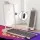 Everfit 3-in-1 Walking Pad Treadmill 12% Incline Under Desk 2.5HP 90x38cm Belt APP Control 6 Programmemes