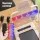 Everfit Pink Electric Treadmill Walking Pad 400mm Wide Belt 2-in-1 Under Desk Home Gym, Bluetooth, 110kg Capacity