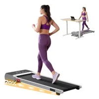 Everfit 3-in-1 Walking Pad Treadmill 20% Auto Incline Under Desk 3.0HP Shock-Absorbing 100x40cm Belt