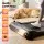 Everfit 2-in-1 Walking Pad Treadmill 2.5HP Dual-Sided Foot Massage 400mm Belt App Control Black