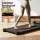 Everfit 2-in-1 Walking Pad Treadmill 2.5HP Dual-Sided Foot Massage 400mm Belt App Control Black