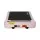 Everfit Electric Walking Pad with Incline, Under Desk Treadmill, Honeycomb Cushion, Bluetooth, 400mm Belt, Pink, 110kg