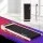 Everfit Electric Walking Pad with Incline, Under Desk Treadmill, Honeycomb Cushion, Bluetooth, 400mm Belt, Pink, 110kg