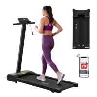 Everfit 2-in-1 Walking Pad Treadmill 40cm Belt 3.0HP Foldable with App, 12 Programs and 1-12 km/h Speed