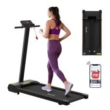 Everfit 2-in-1 Walking Pad Treadmill 40cm Belt 3.0HP Foldable with App, 12 Programs and 1-12 km/h Speed