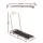 Everfit 3-in-1 Walking Pad Treadmill 12% Incline 2.5HP 40cm Wide Belt Foldable Under Desk Pink