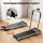Everfit 3-in-1 Walking Pad Treadmill 3.0 HP Auto Incline 20% 100x40 cm Foldable Under Desk Silver Pink