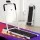 Everfit 3-in-1 Walking Pad Treadmill 20% Auto Incline 3.0HP Foldable 100x40cm Belt White Pink Black Silver