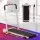 Everfit Treadmill Electric Walking Pad Pink, Foldable with Incline, Compact for Home Gym, Bluetooth, No Assembly Needed