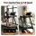 Everfit 500mm Wide Belt Foldable Treadmill 5.0HP Motor 1-24km/h 30% Auto Incline 130x50cm Deck RGB LED APP