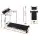 Everfit Foldable Electric Treadmill, 12 Programs, 1-14km/h Speed, LCD, 450mm Belt, White, Home Gym Fitness