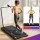 Everfit 4-in-1 Vibration Walking Pad Treadmill Foldable Under Desk 0.8–10 km/h App Control 100x38cm Black
