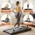 Everfit 4-in-1 Vibration Walking Pad Treadmill Foldable Under Desk 0.8–10 km/h App Control 100x38cm Black