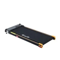 Everfit 2-Sided Walking Pad Treadmill 380mm with Foot Massage Function Black 1-6km/h Remote Control
