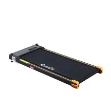 Everfit 2-Sided Walking Pad Treadmill 380mm with Foot Massage Function Black 1-6km/h Remote Control