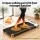 Everfit 2-Sided Walking Pad Treadmill 380mm with Foot Massage Function Black 1-6km/h Remote Control