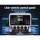 Everfit Electric Treadmill 3.5HP Auto Incline 450mm Wide Running Belt Foldable Home Gym LCD USB Speakers 110kg