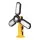 Giantz Rechargeable Work Light USB Cordless LED Lamp, 4 Modes, Magnetic Hook, Rotatable, ABS, 300LM, Foldable, Yellow