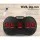 Everfit Vibration Machine Platform - Dual-Belt Motor, 99 Speeds, Resistance Bands, 180kg Capacity, Black Fitness Trainer