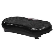 Everfit Vibration Machine Platform - Dual-Belt Motor, 99 Speeds, Resistance Bands, 180kg Capacity, Black Fitness Trainer