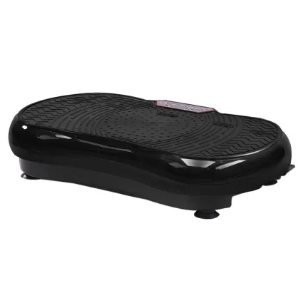 Everfit Vibration Machine Platform - Dual-Belt Motor, 99 Speeds, Resistance Bands, 180kg Capacity, Black Fitness Trainer