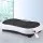 Everfit Dual-Belt Vibration Machine Platform - 99 Speed Levels, 180kg Capacity, Resistance Bands, White Fitness Trainer