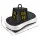Everfit Dual-Belt Vibration Machine Platform - 99 Speed Levels, 180kg Capacity, Resistance Bands, White Fitness Trainer