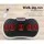 Everfit Dual-Belt Vibration Machine Platform - 99 Speed Levels, 180kg Capacity, Resistance Bands, White Fitness Trainer