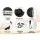 Everfit Dual-Belt Vibration Machine Platform - 99 Speed Levels, 180kg Capacity, Resistance Bands, White Fitness Trainer
