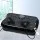 Everfit Black Vibration Machine Platform with Resistance Rope - Dual-Belt Motor, 120kg Capacity, Remote & Reflexology