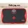 Everfit Vibration Platform with Resistance Ropes, Red - 120 Speed Levels, 120kg Capacity, Reflexology Surface